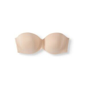 Sweet Nothings Women's Maidenform No Slip Smooth Look Strapless Beige Bra 36C